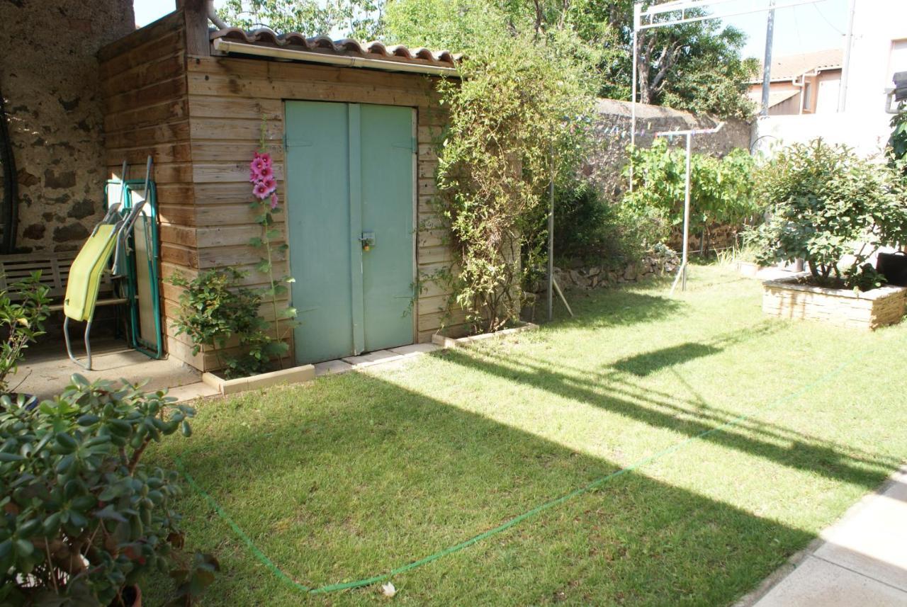 Spacieuse Maison De Village Climatisee Avec Jardin Patio Bessan Exterior photo